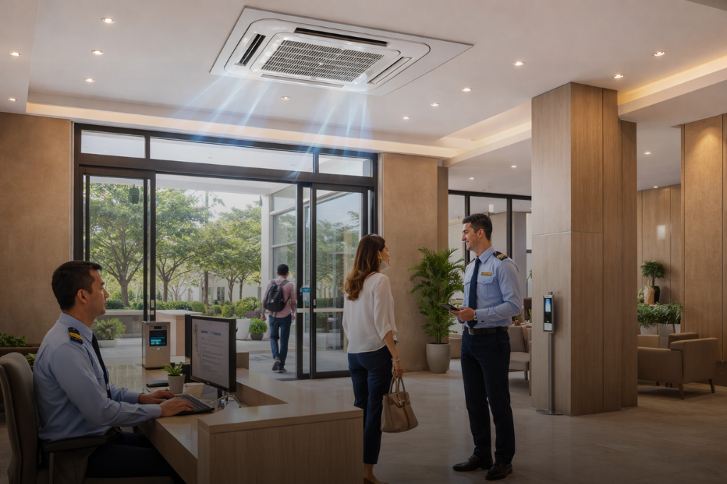 Ar-condicionado nas áreas comuns do condomínio: conforto ou aumento irresponsável da taxa condominial?